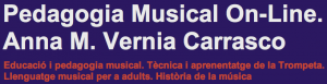 Pedagogia Musical On-Line Anna Vernia