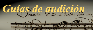 guias de audicion